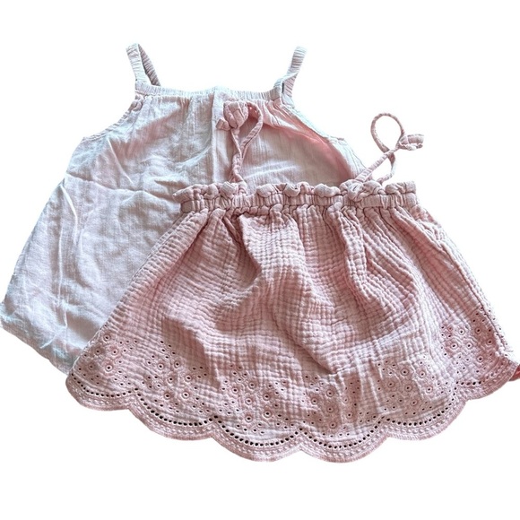 Old Navy Other - 100% Cotton Pink Blush Top Set